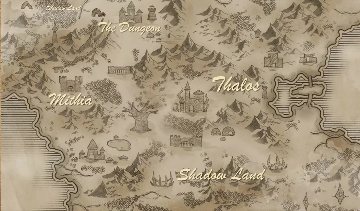 Map of Kronos