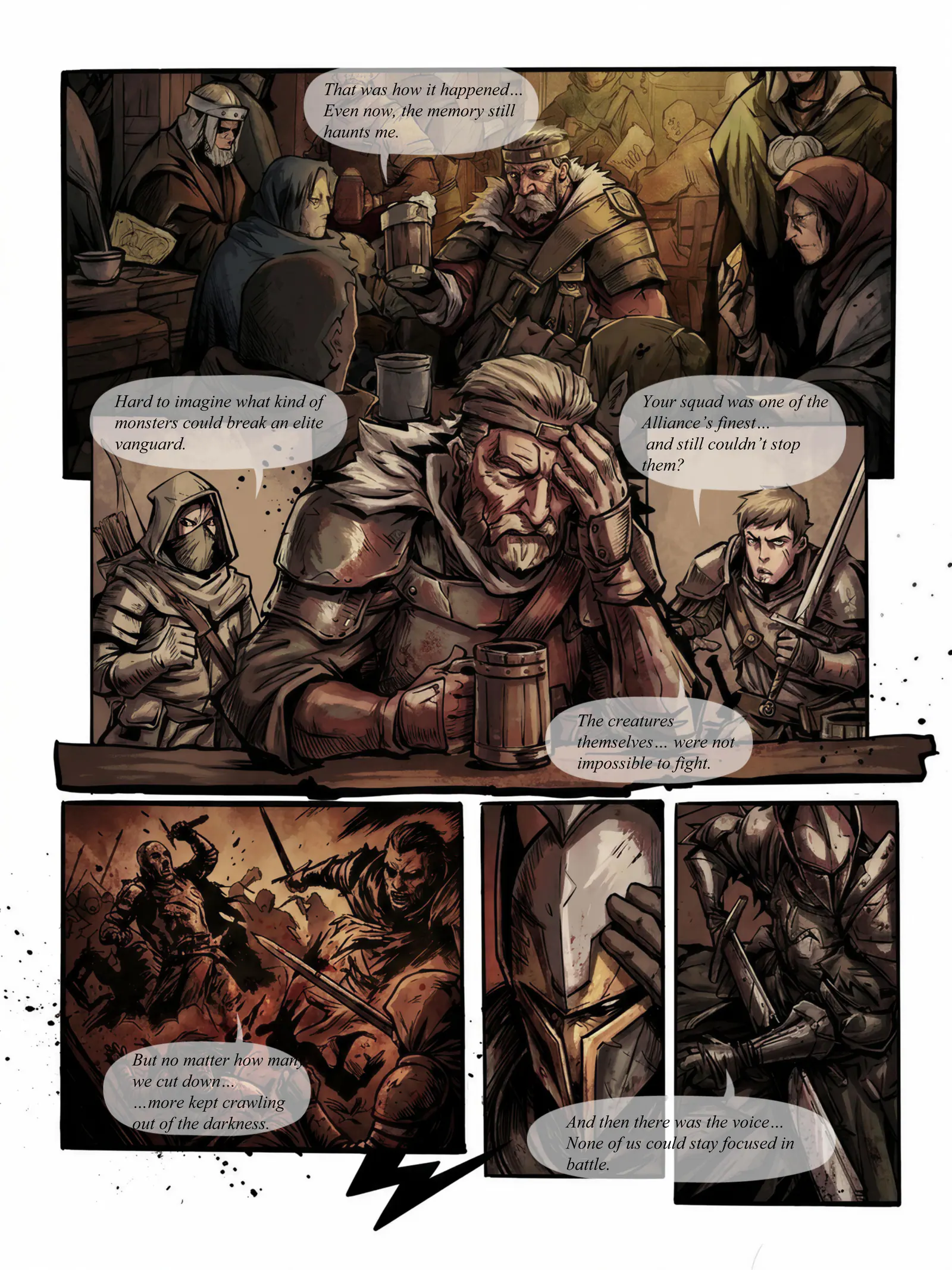 Dungeon Saga Episode 1, page 3